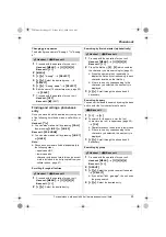 Preview for 23 page of Panasonic KX-TG9381 Operating Instructions Manual