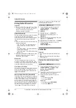 Preview for 34 page of Panasonic KX-TG9381 Operating Instructions Manual