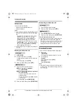 Preview for 44 page of Panasonic KX-TG9381 Operating Instructions Manual