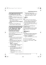 Preview for 47 page of Panasonic KX-TG9381 Operating Instructions Manual