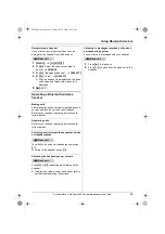 Preview for 49 page of Panasonic KX-TG9381 Operating Instructions Manual