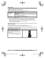 Предварительный просмотр 4 страницы Panasonic KX-TGD590C Operating Instructions Manual