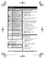 Предварительный просмотр 14 страницы Panasonic KX-TGD810 Operating Instructions Manual