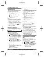 Предварительный просмотр 18 страницы Panasonic KX-TGD810 Operating Instructions Manual