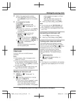 Предварительный просмотр 19 страницы Panasonic KX-TGD810 Operating Instructions Manual