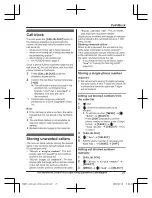 Предварительный просмотр 21 страницы Panasonic KX-TGD810 Operating Instructions Manual