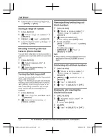 Предварительный просмотр 22 страницы Panasonic KX-TGD810 Operating Instructions Manual