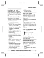 Предварительный просмотр 23 страницы Panasonic KX-TGD810 Operating Instructions Manual