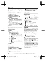 Предварительный просмотр 28 страницы Panasonic KX-TGD810 Operating Instructions Manual