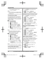 Предварительный просмотр 38 страницы Panasonic KX-TGD810 Operating Instructions Manual