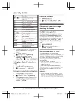 Предварительный просмотр 44 страницы Panasonic KX-TGD810 Operating Instructions Manual