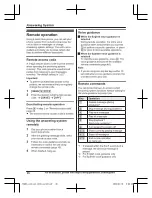 Предварительный просмотр 46 страницы Panasonic KX-TGD810 Operating Instructions Manual