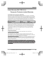 Предварительный просмотр 67 страницы Panasonic KX-TGD810 Operating Instructions Manual