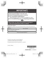 Предварительный просмотр 72 страницы Panasonic KX-TGD810 Operating Instructions Manual