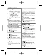 Preview for 20 page of Panasonic KX-TGD890C Operating Instructions Manual