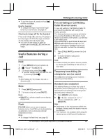 Preview for 21 page of Panasonic KX-TGD890C Operating Instructions Manual