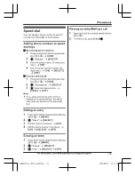 Preview for 33 page of Panasonic KX-TGD890C Operating Instructions Manual