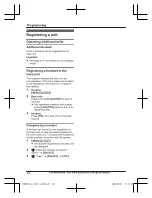 Preview for 44 page of Panasonic KX-TGD890C Operating Instructions Manual