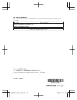 Preview for 72 page of Panasonic KX-TGD890C Operating Instructions Manual