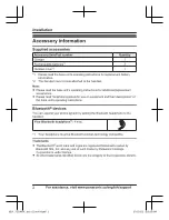 Предварительный просмотр 2 страницы Panasonic KX-TGDA99C Installation Manual