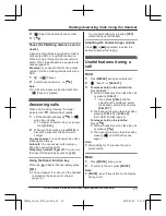 Preview for 23 page of Panasonic KX-TGE260 Operating Instructions Manual