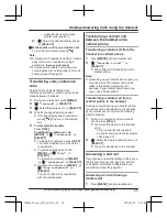 Preview for 25 page of Panasonic KX-TGE260 Operating Instructions Manual