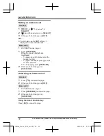 Preview for 32 page of Panasonic KX-TGE260 Operating Instructions Manual