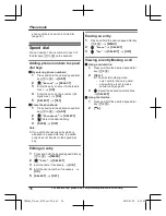 Preview for 36 page of Panasonic KX-TGE260 Operating Instructions Manual