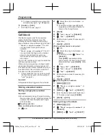 Preview for 46 page of Panasonic KX-TGE260 Operating Instructions Manual