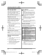 Preview for 60 page of Panasonic KX-TGE260 Operating Instructions Manual