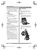 Preview for 64 page of Panasonic KX-TGE260 Operating Instructions Manual