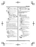 Preview for 35 page of Panasonic KX-TGE463 Operating Instructions Manual