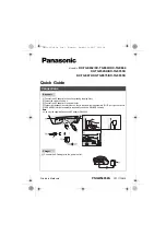 Preview for 1 page of Panasonic KX-TGE662 Quick Manual