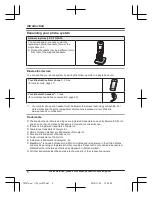 Предварительный просмотр 6 страницы Panasonic KX-TGF372 Operating Instructions Manual