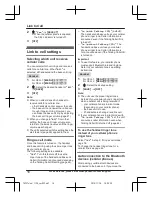 Предварительный просмотр 18 страницы Panasonic KX-TGF372 Operating Instructions Manual