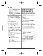 Предварительный просмотр 20 страницы Panasonic KX-TGF372 Operating Instructions Manual