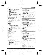 Предварительный просмотр 37 страницы Panasonic KX-TGF372 Operating Instructions Manual