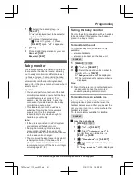 Предварительный просмотр 51 страницы Panasonic KX-TGF372 Operating Instructions Manual