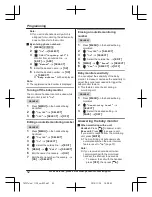 Предварительный просмотр 52 страницы Panasonic KX-TGF372 Operating Instructions Manual