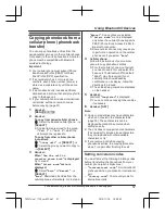 Предварительный просмотр 57 страницы Panasonic KX-TGF372 Operating Instructions Manual