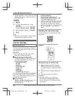 Предварительный просмотр 58 страницы Panasonic KX-TGF372 Operating Instructions Manual