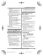 Предварительный просмотр 59 страницы Panasonic KX-TGF372 Operating Instructions Manual