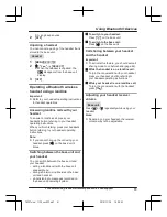 Предварительный просмотр 61 страницы Panasonic KX-TGF372 Operating Instructions Manual