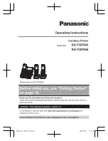 Panasonic KX-TGF943 Operating Instructions Manual preview