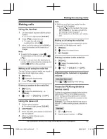 Предварительный просмотр 17 страницы Panasonic KX-TGF943 Operating Instructions Manual