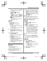 Предварительный просмотр 21 страницы Panasonic KX-TGF943 Operating Instructions Manual