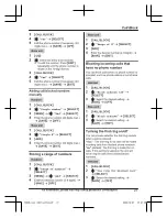 Предварительный просмотр 27 страницы Panasonic KX-TGF943 Operating Instructions Manual