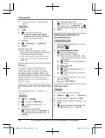 Предварительный просмотр 34 страницы Panasonic KX-TGF943 Operating Instructions Manual