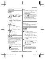 Предварительный просмотр 35 страницы Panasonic KX-TGF943 Operating Instructions Manual