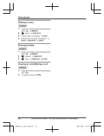 Предварительный просмотр 36 страницы Panasonic KX-TGF943 Operating Instructions Manual